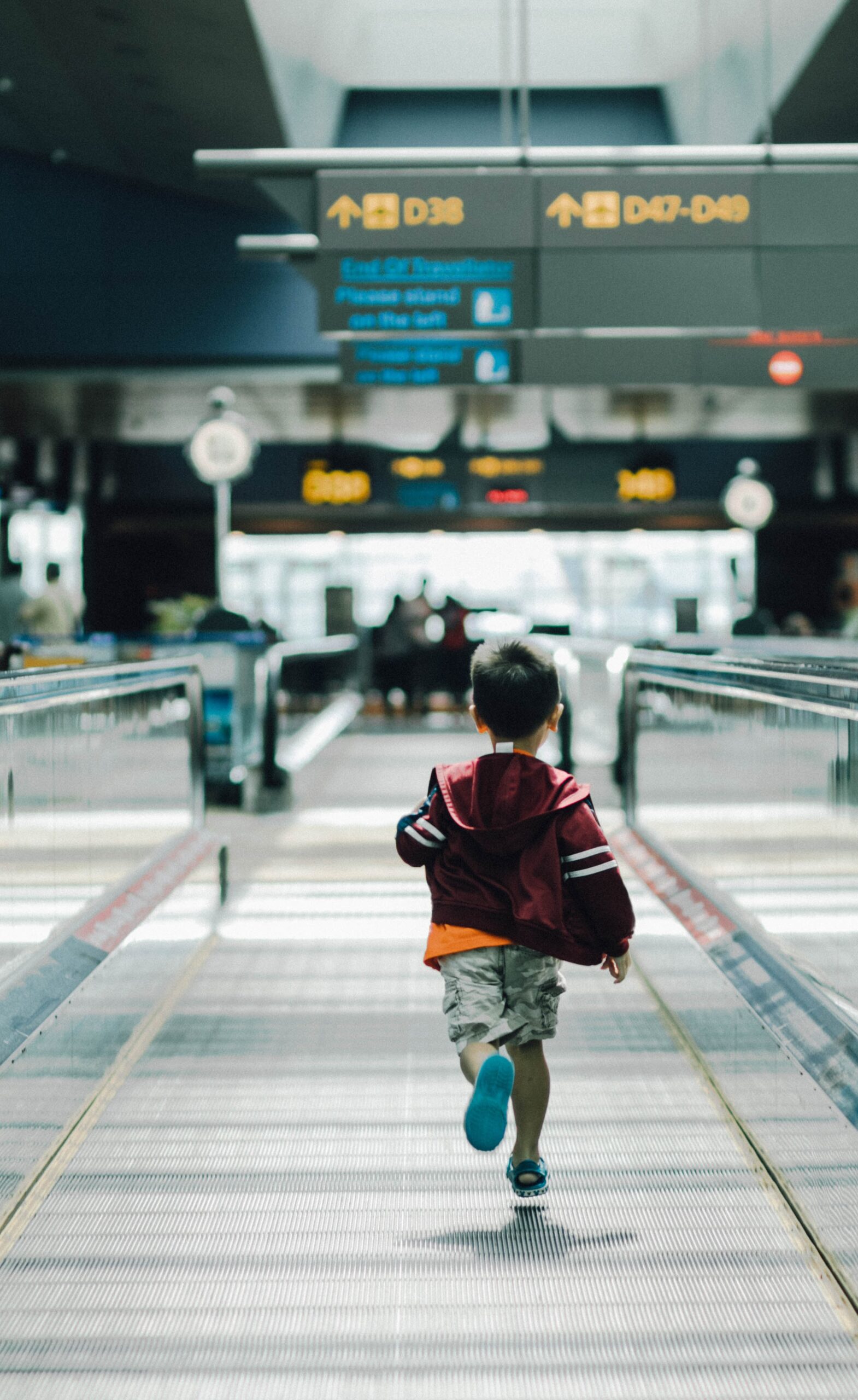 child running in airport Embracing Failure and Growth